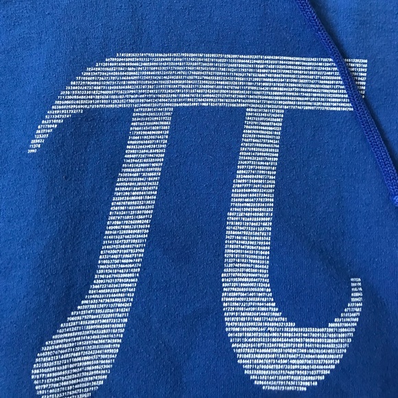 Pi Sweatshirt size Large. From Think Geek - Picture 2 of 4